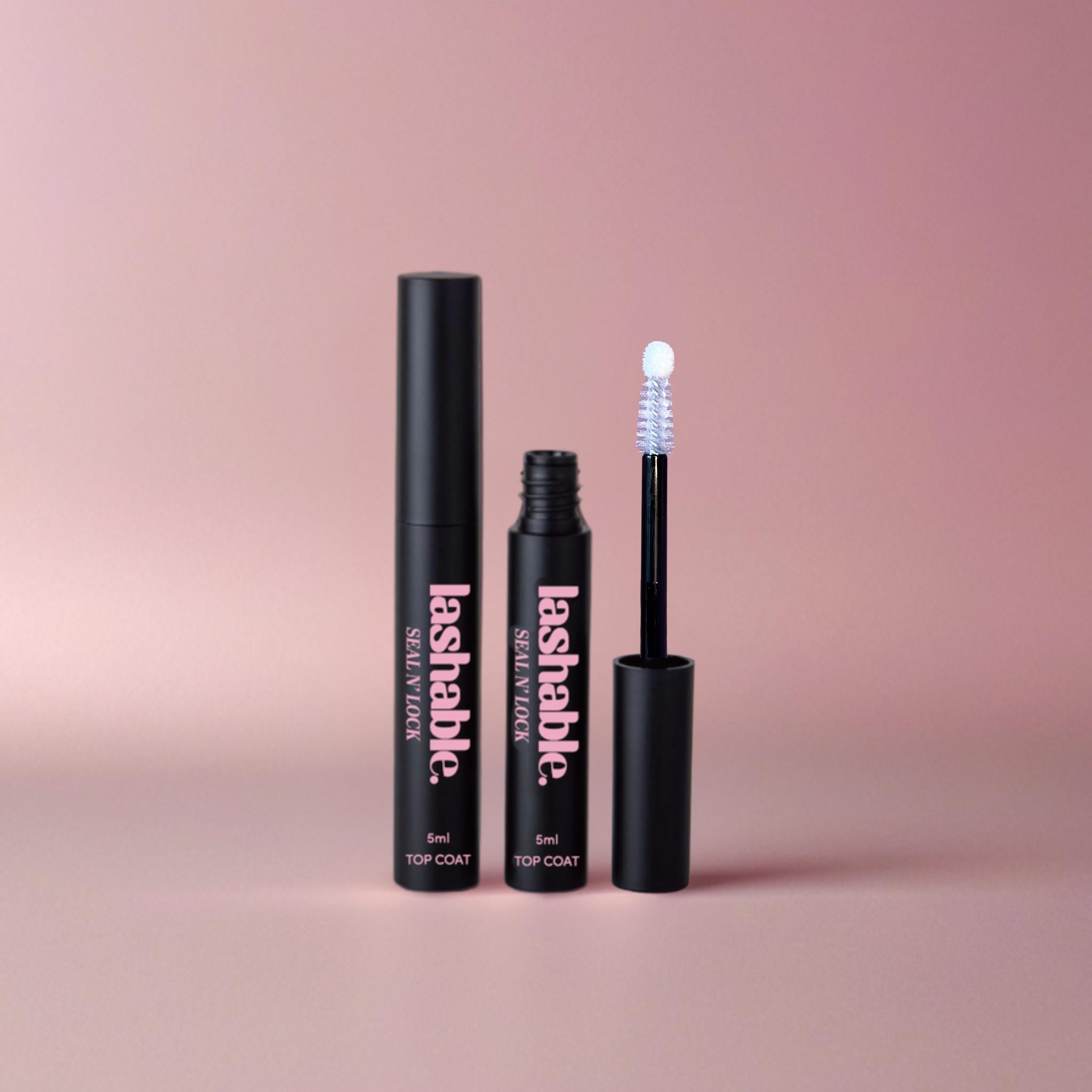 Lashable SEAL N' LOCK průhledný top coat
