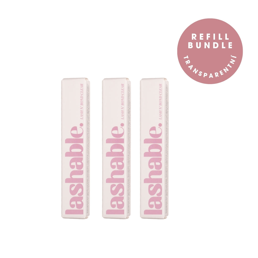 Lashable transparentní refill bundle - Lashable
