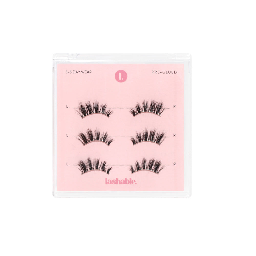 Lashable ELEGANCE samolepicí pre-glued polořasy - Lashable