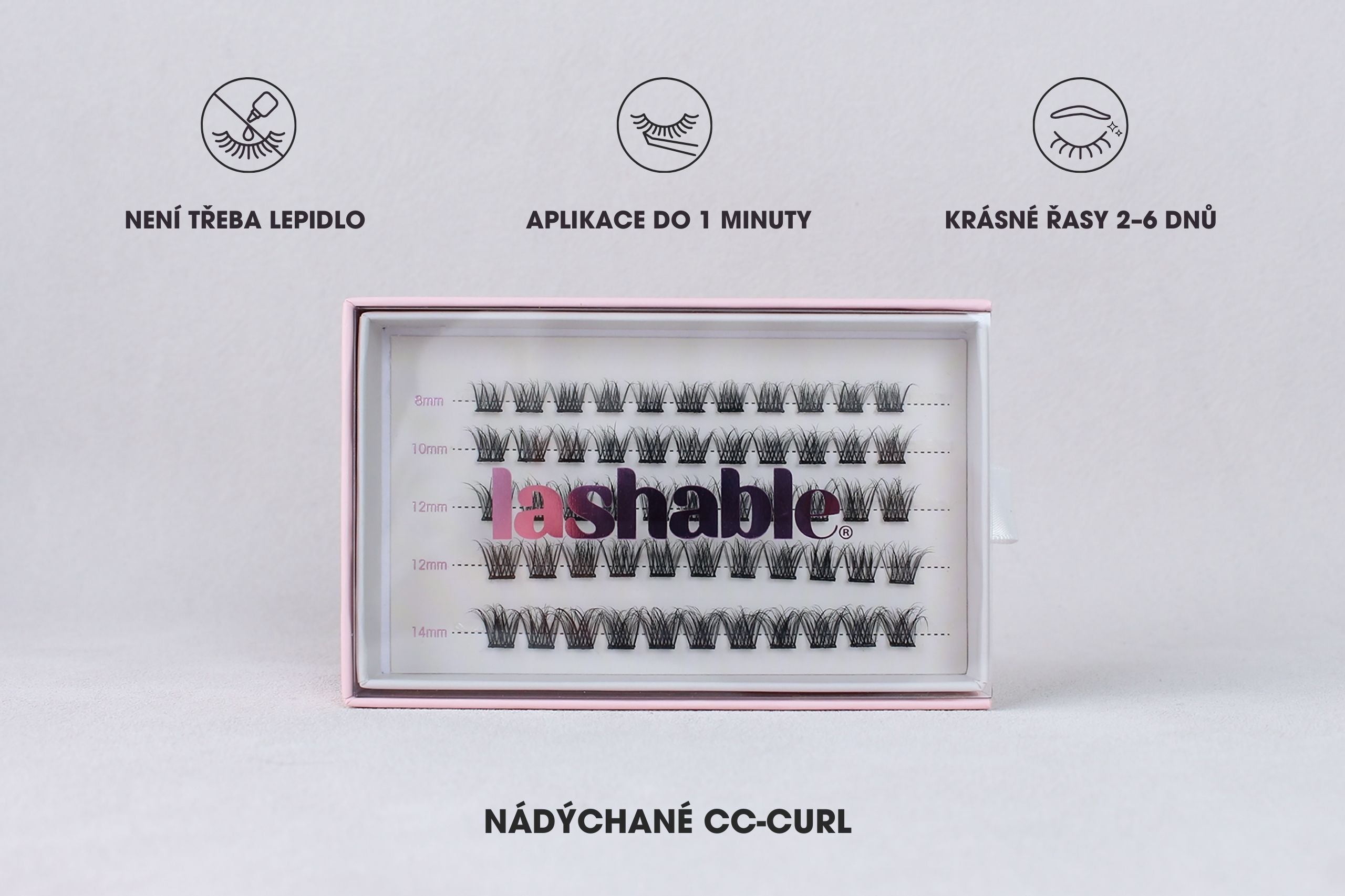 Lashable LOVE FILTER samolepicí pre-glued řasy