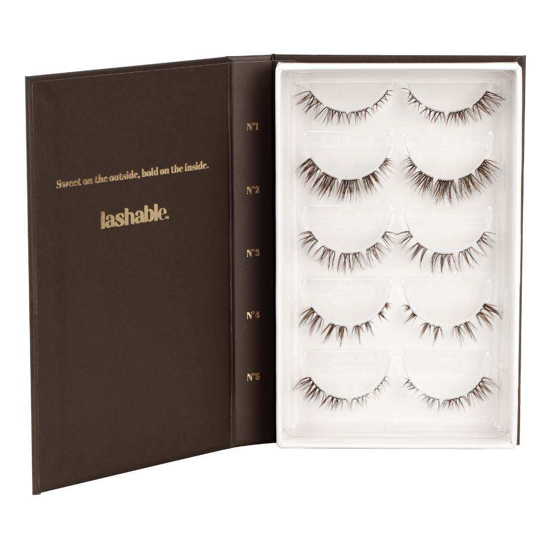 Lashable CHOCO NOIRE - hnědé řasy