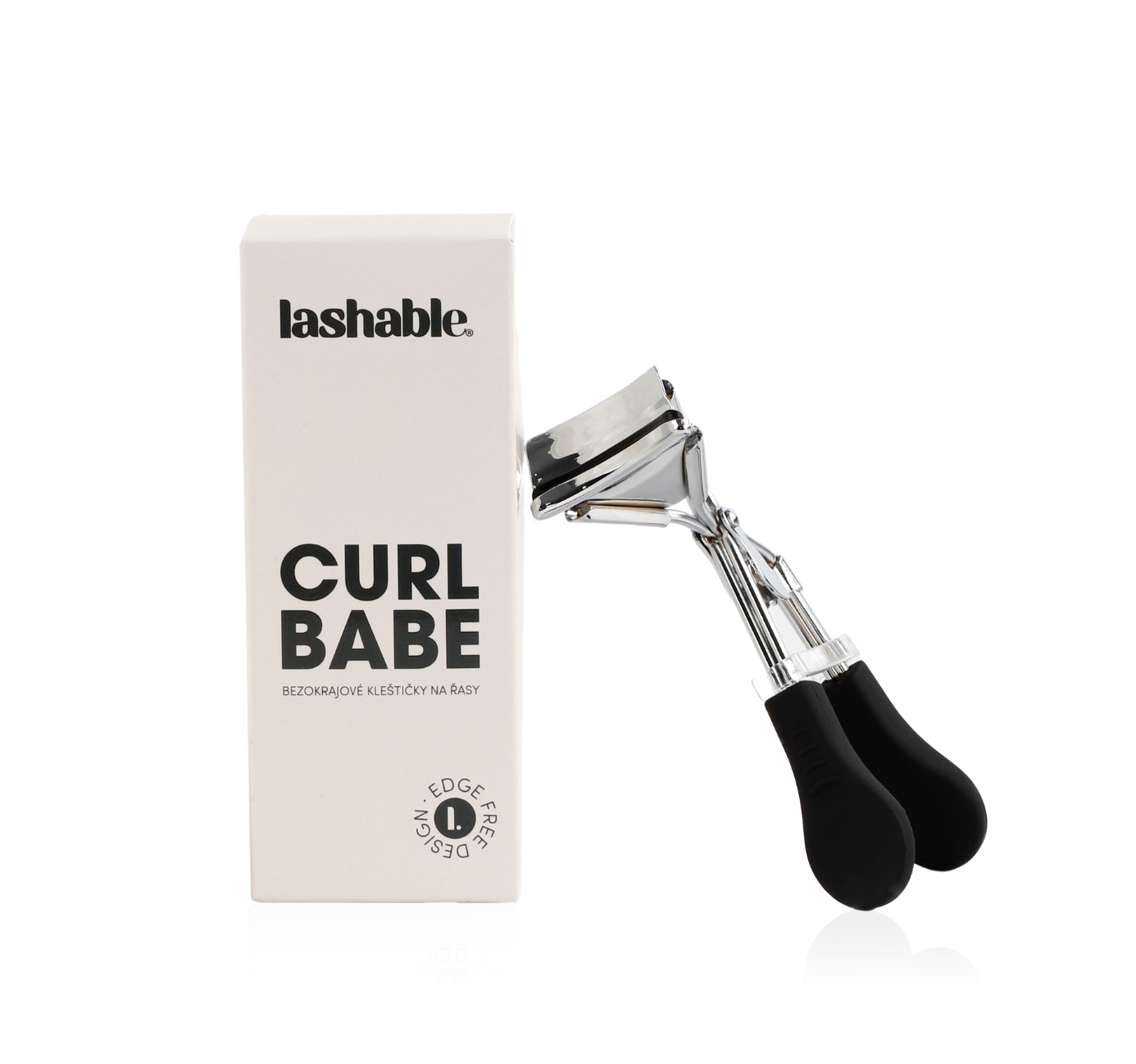 Lashable CURL BABE bezokrajové kleštičky na řasy
