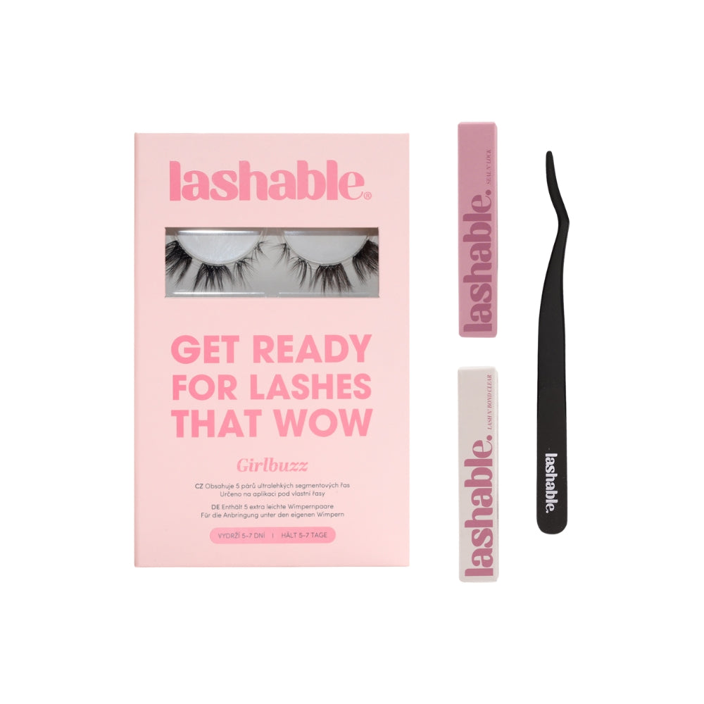 Lashable GIRLBUZZ startovací sada (6-15mm) - Lashable