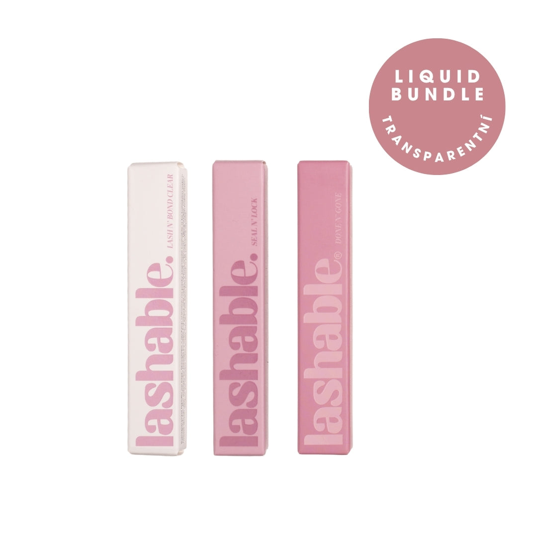 Lashable transparentní bundle - Lashable