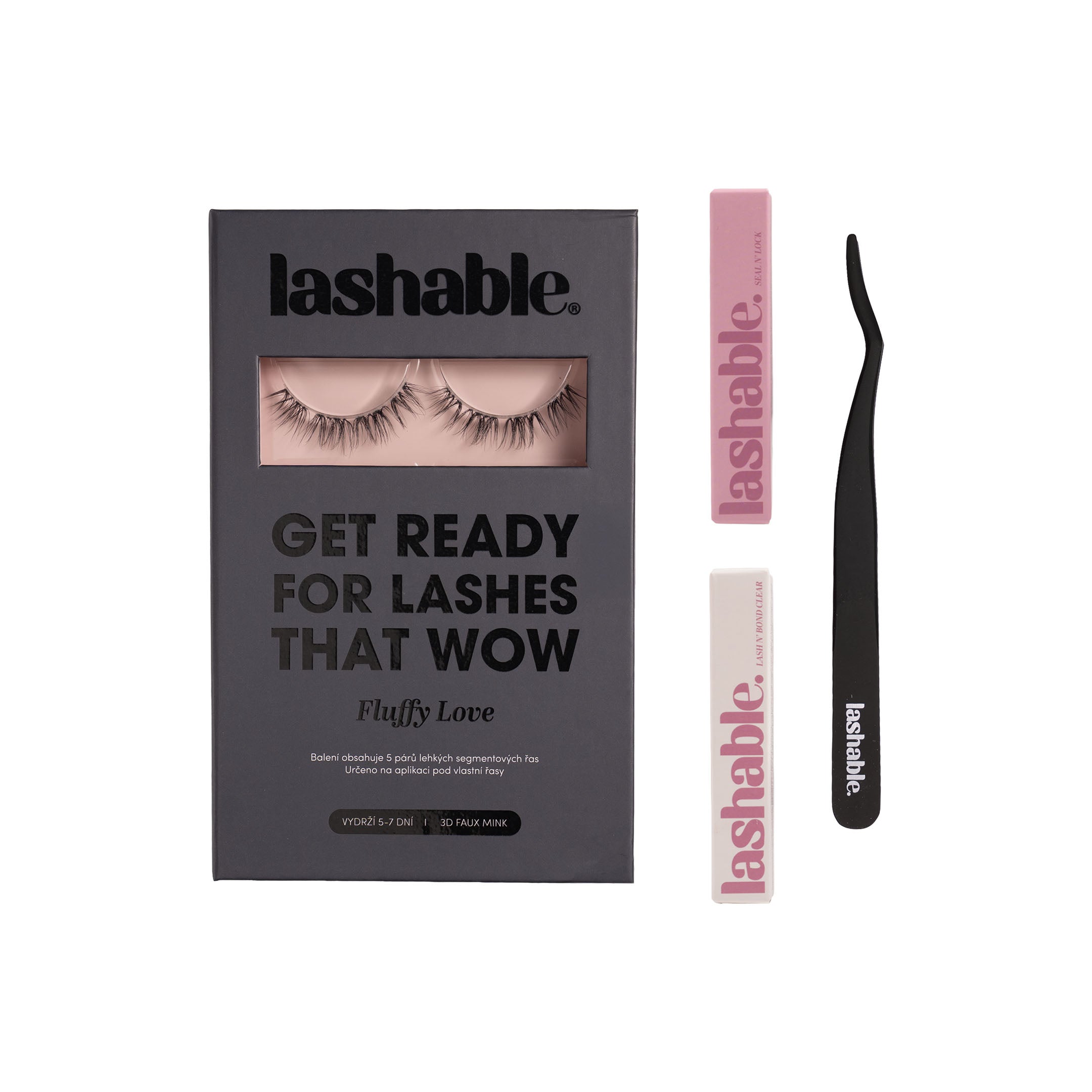 Lashable FLUFFY LOVE startovací sada (8-13mm)