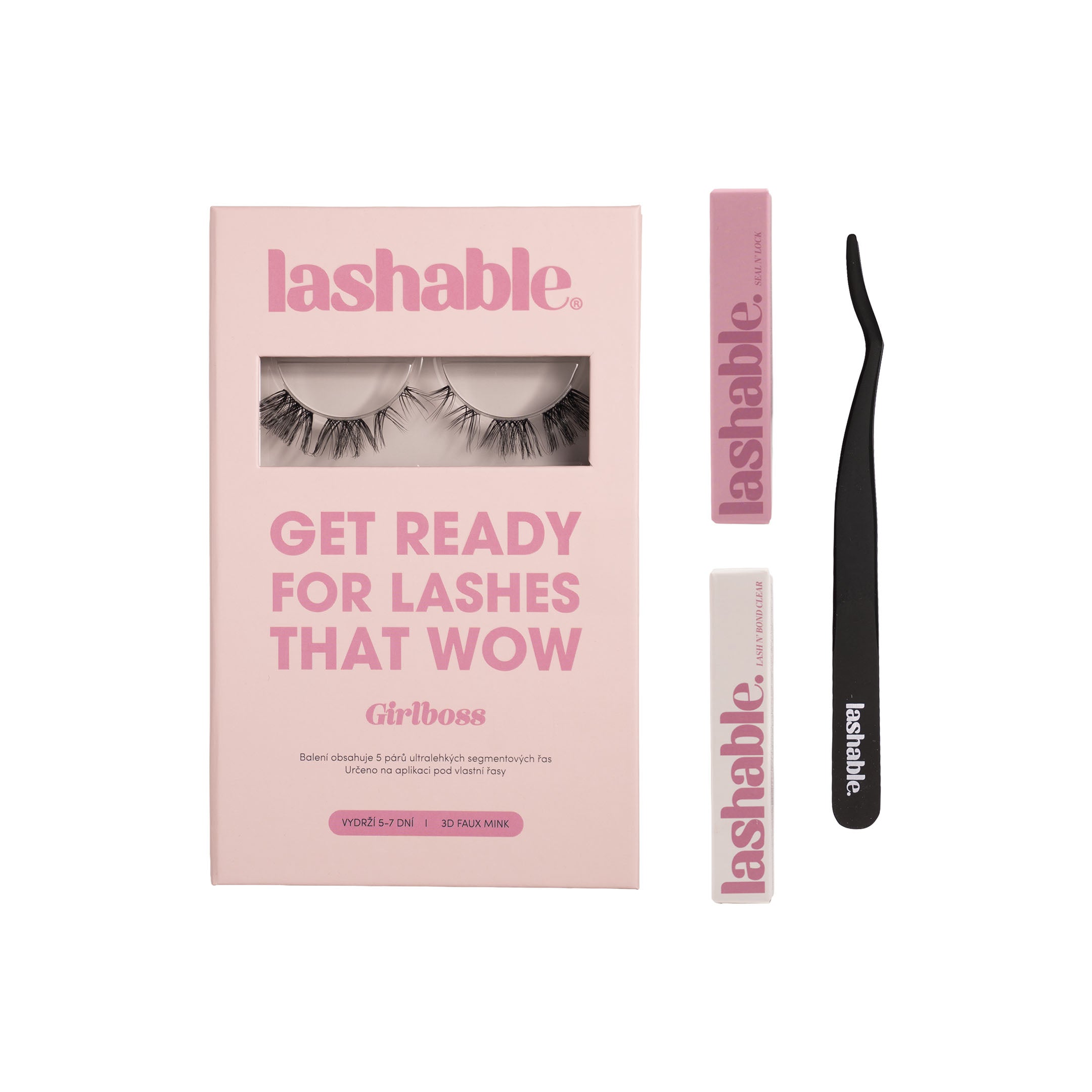Lashable GIRLBOSS startovací sada (6-15mm)