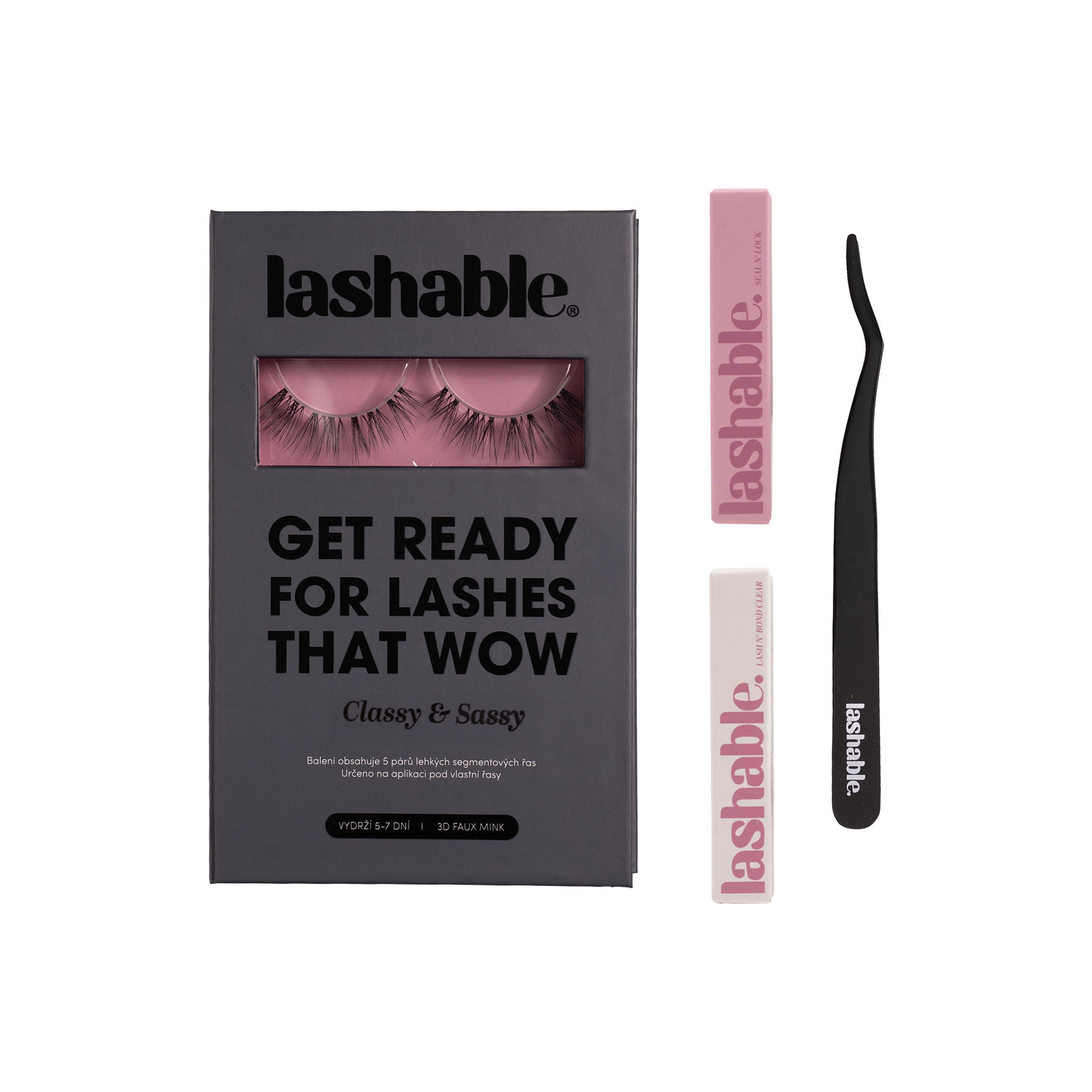 Lashable CLASSY SASSY startovací sada (8-15mm)