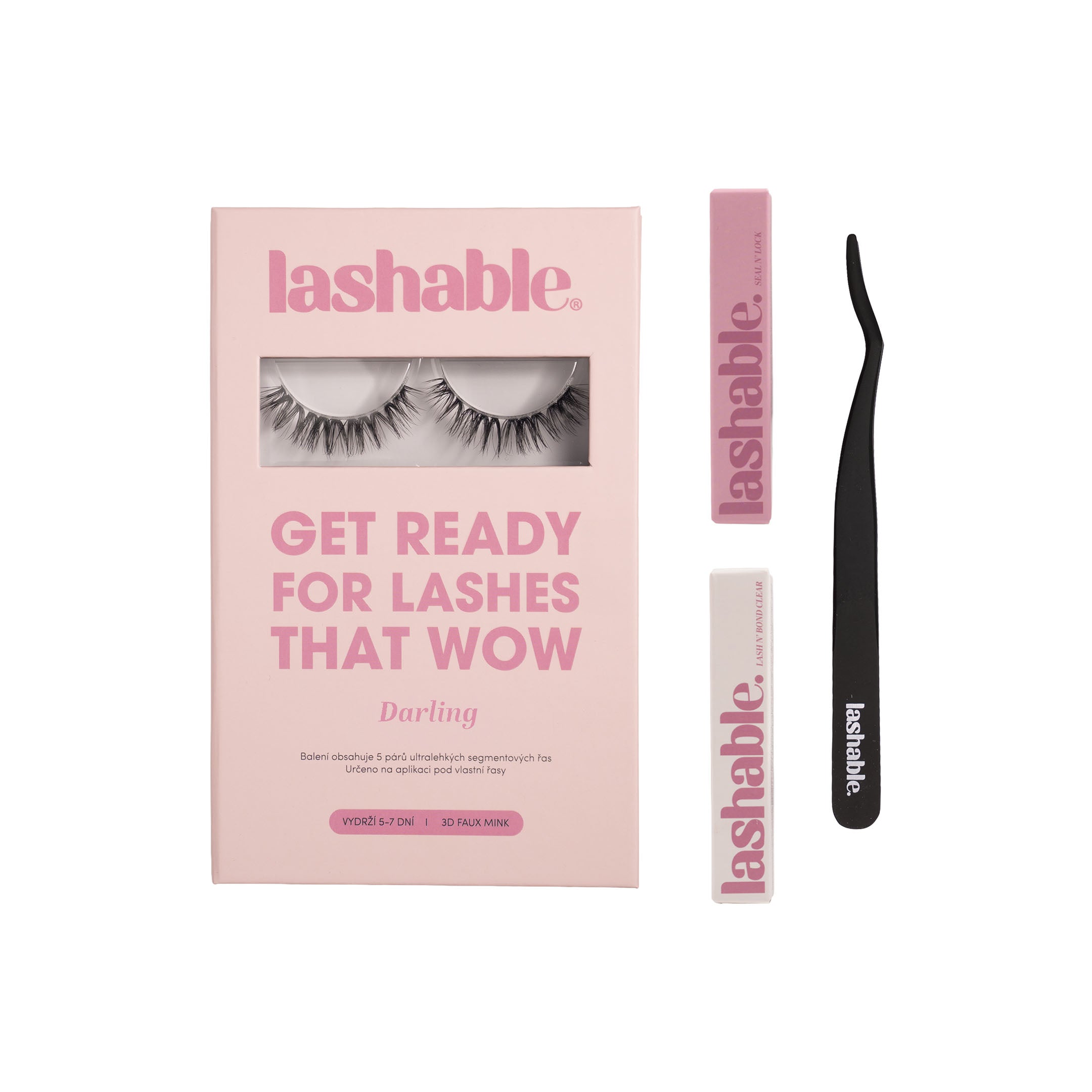 Lashable DARLING startovací sada (7-13mm)