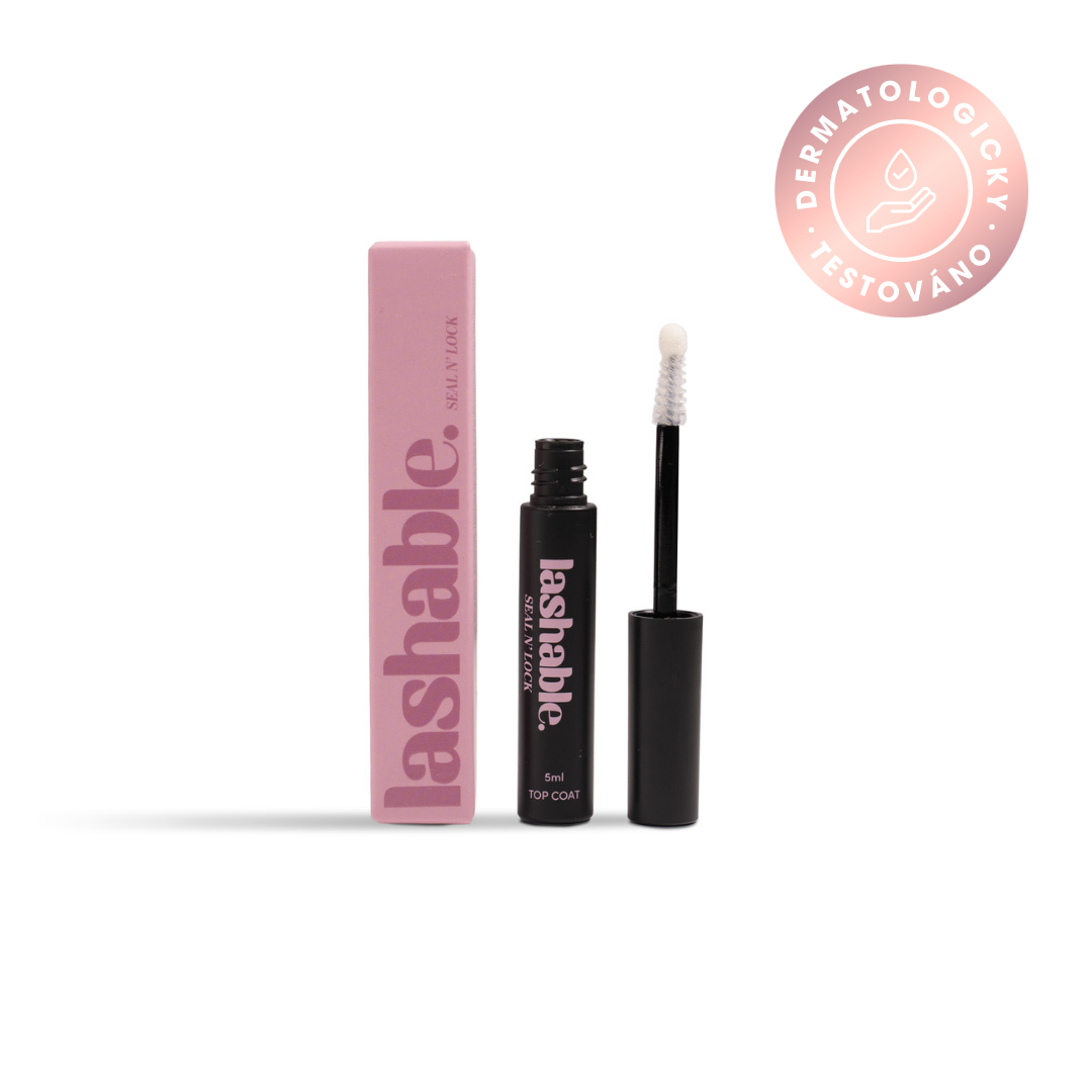 Lashable SEAL N' LOCK průhledný top coat