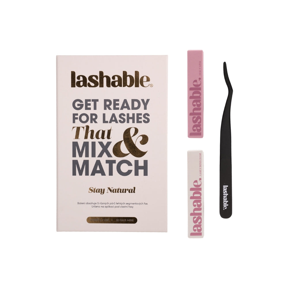 Lashable STAY NATURAL mixed startovací sada
