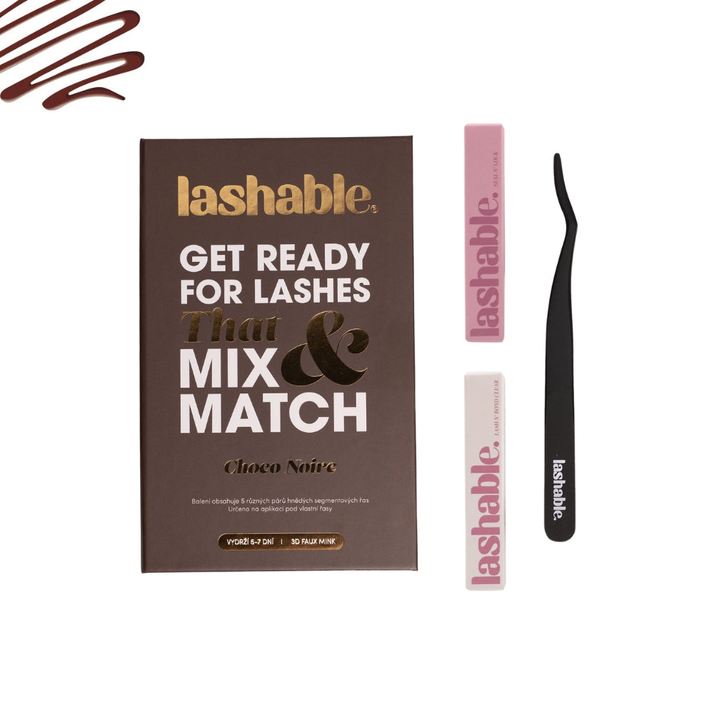 Lashable CHOCO NOIRE mixed startovací sada